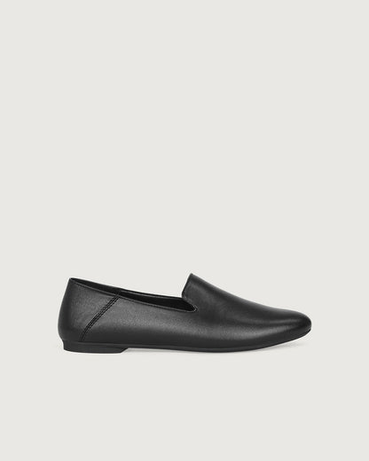 Enfiis Siyah Mikrofiber Loafer Babet