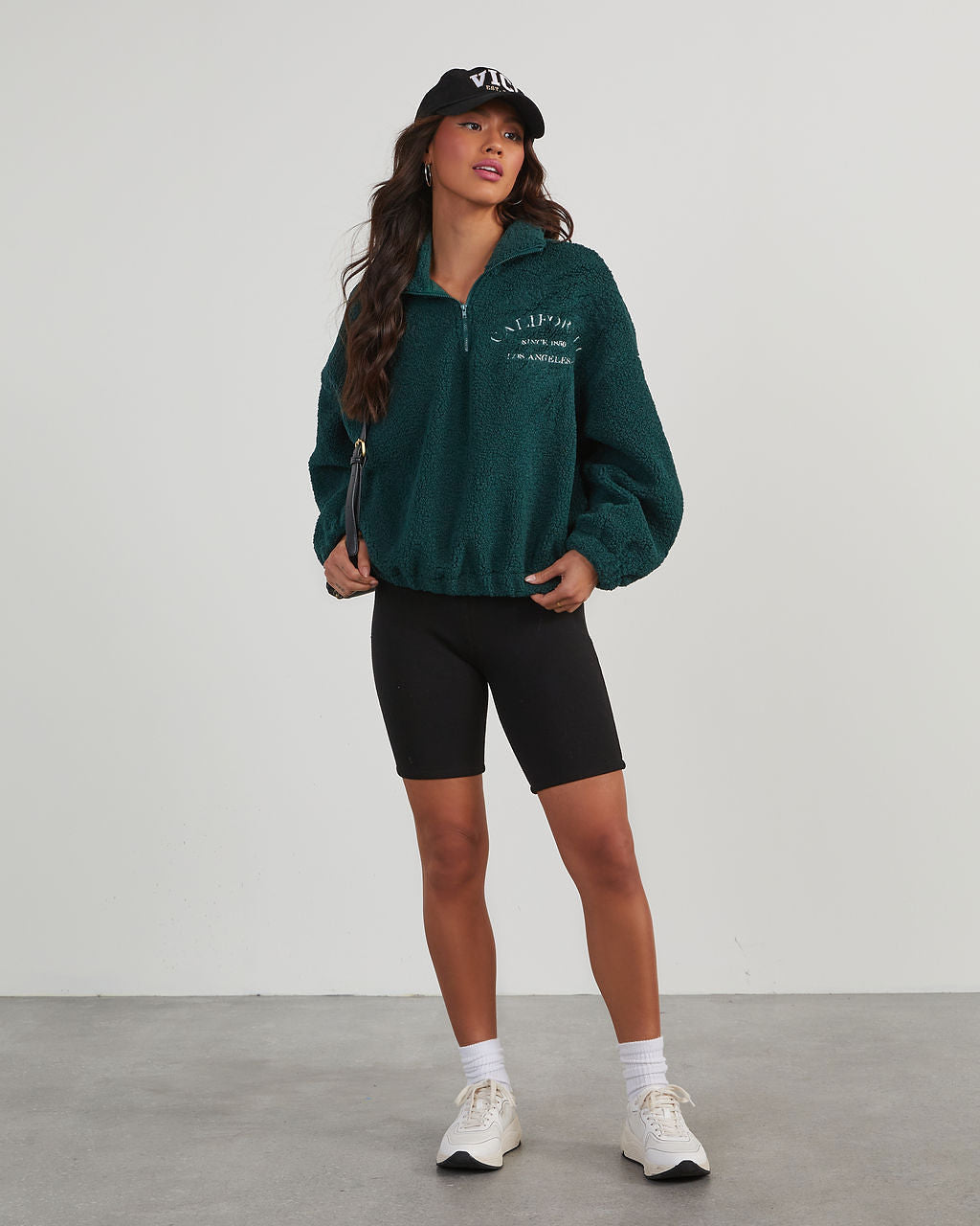 Revolense™ California Teddy Fleece Half Zip Jacket