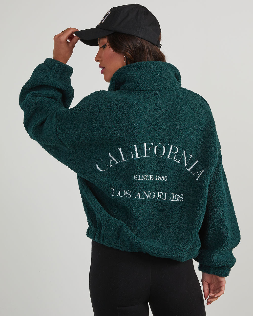 Revolense™ California Teddy Fleece Half Zip Jacket