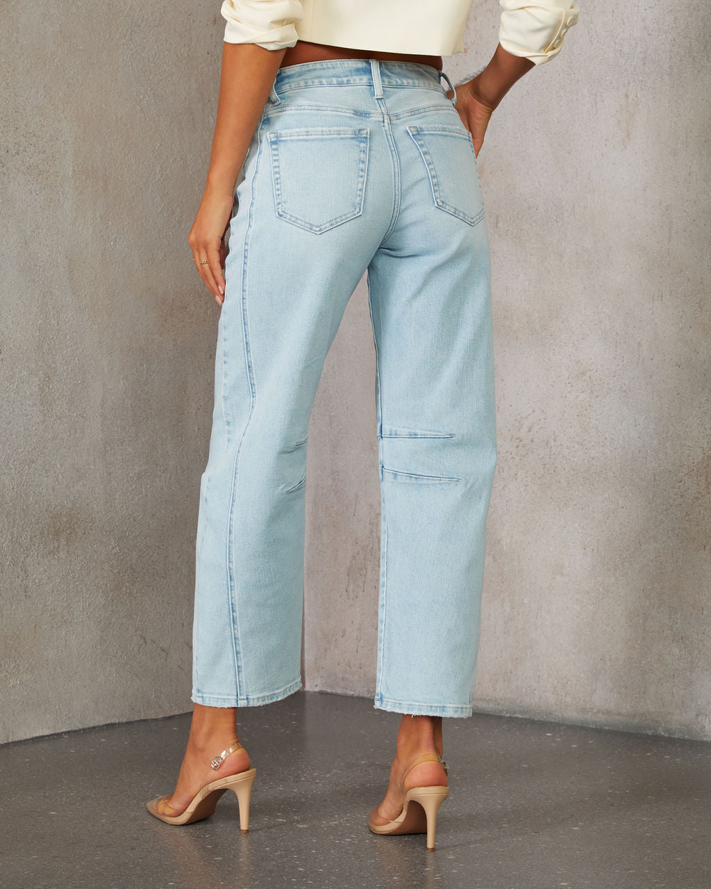 Revolense™ Free Cove High Rise Barrel Jeans