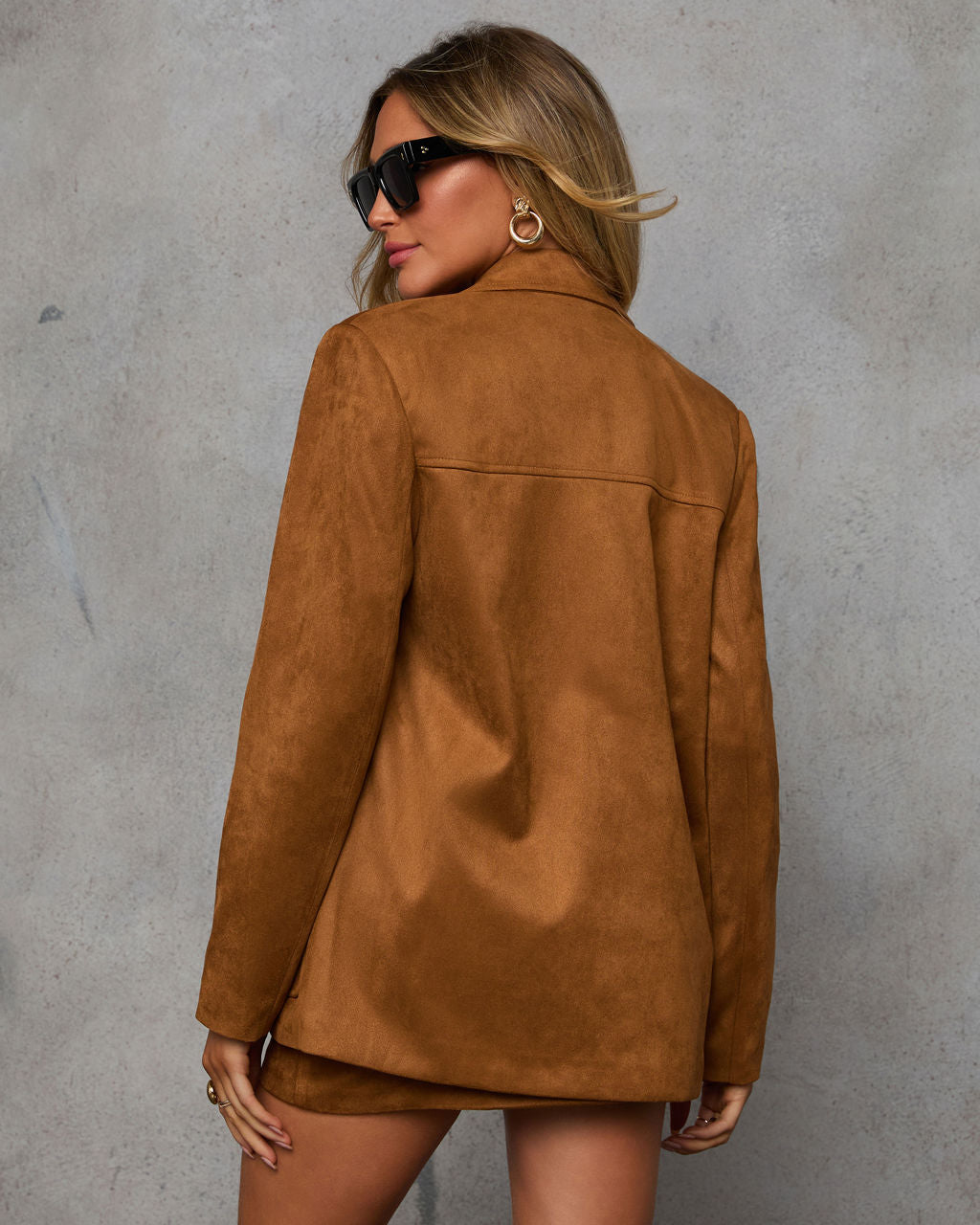 Revolense™ Fit Me In Oversized Faux Suede Jacket