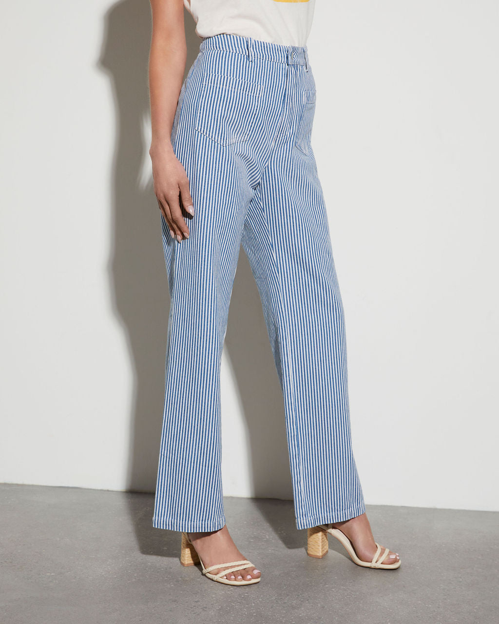 Revolense™ Gabriela Wide Leg Striped Pants