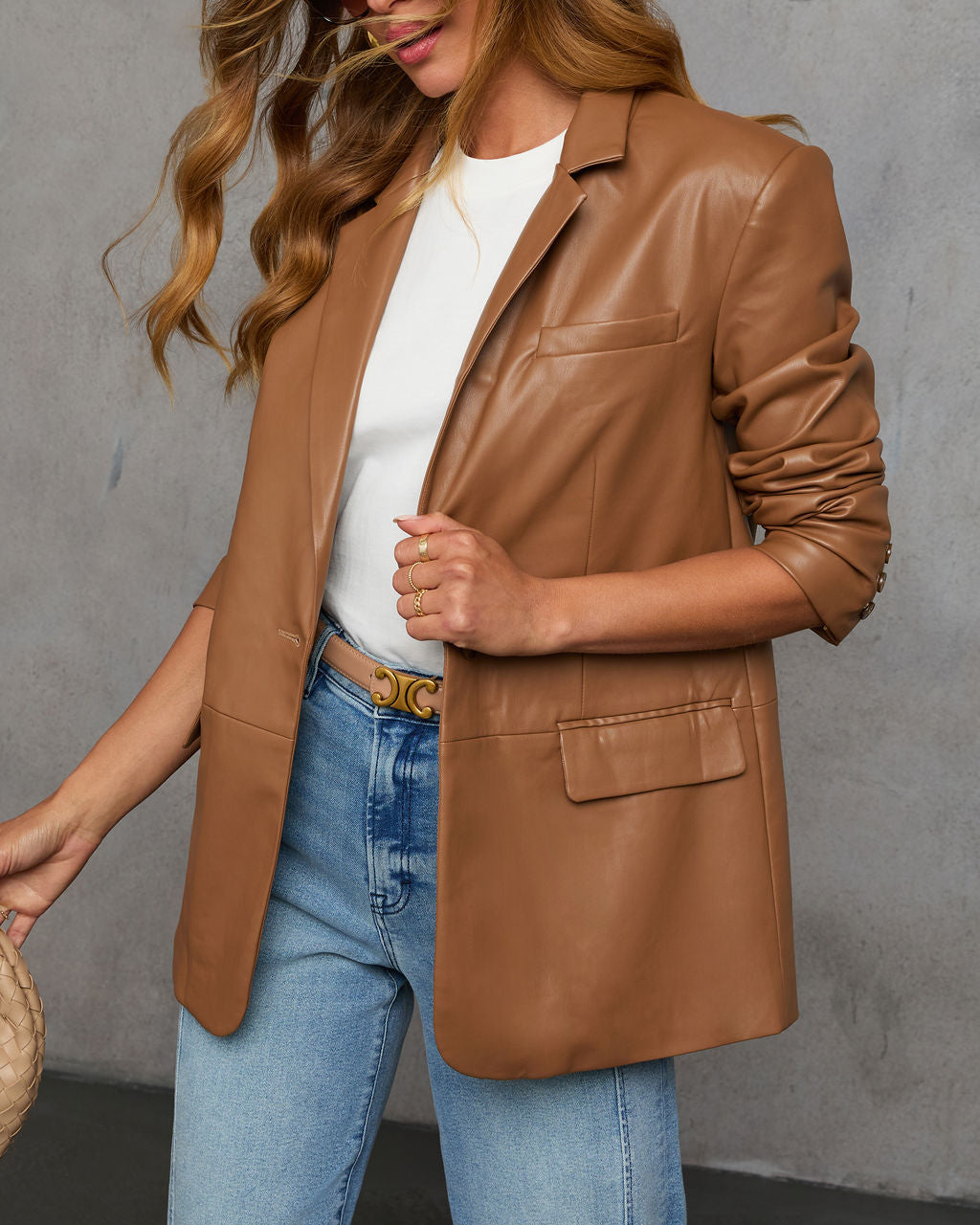 Revolense™ Allysia Leather Blazer