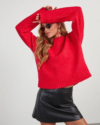 Revolense™ Billie Pom Crewneck Sweater