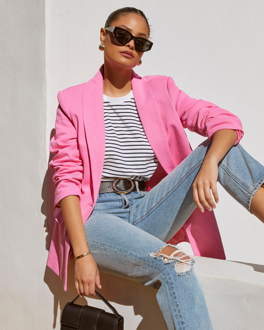 Revolense™ Beaming Cotton Pocketed Blazer