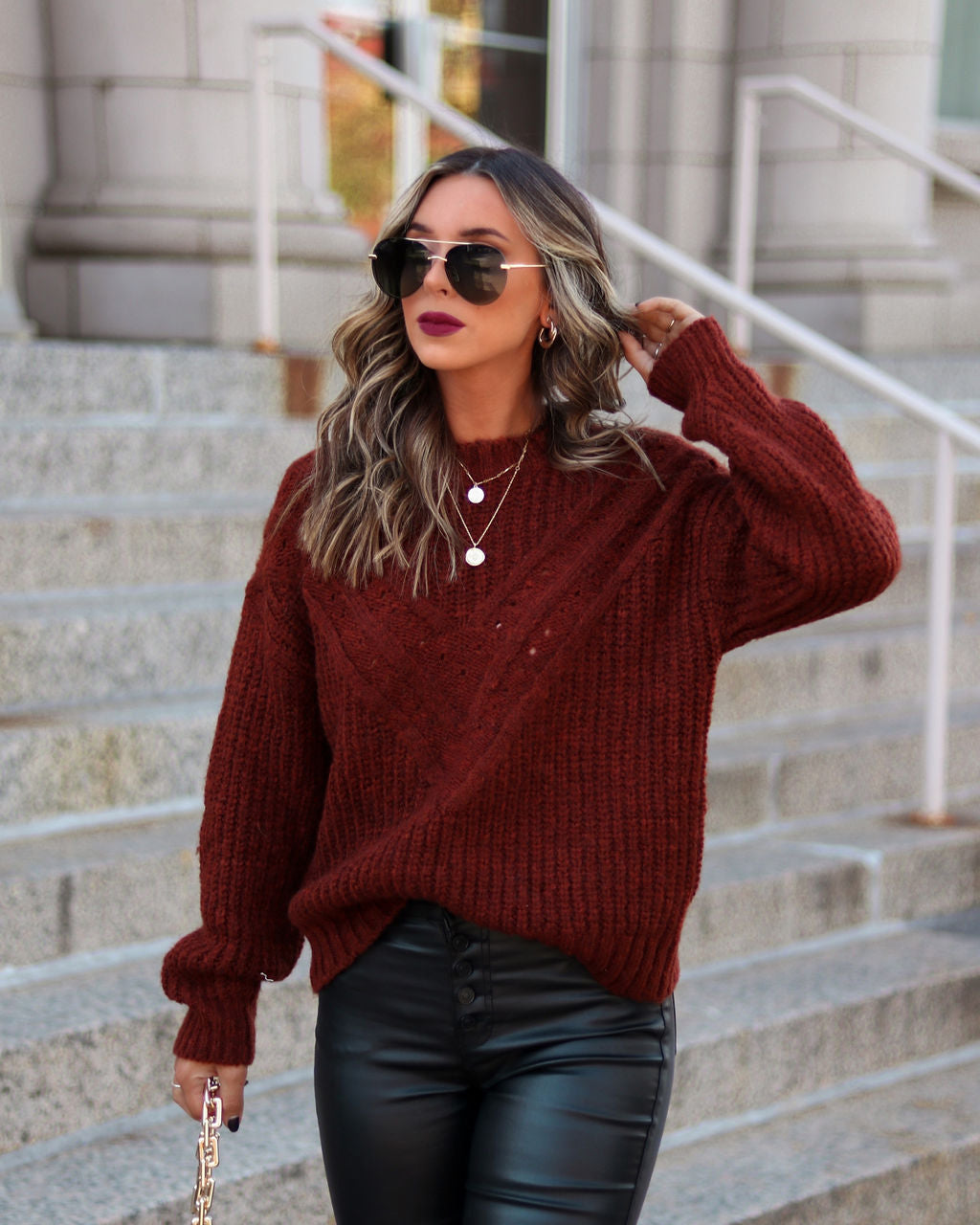 Revolense™ Chiara Knit Pullover Sweater